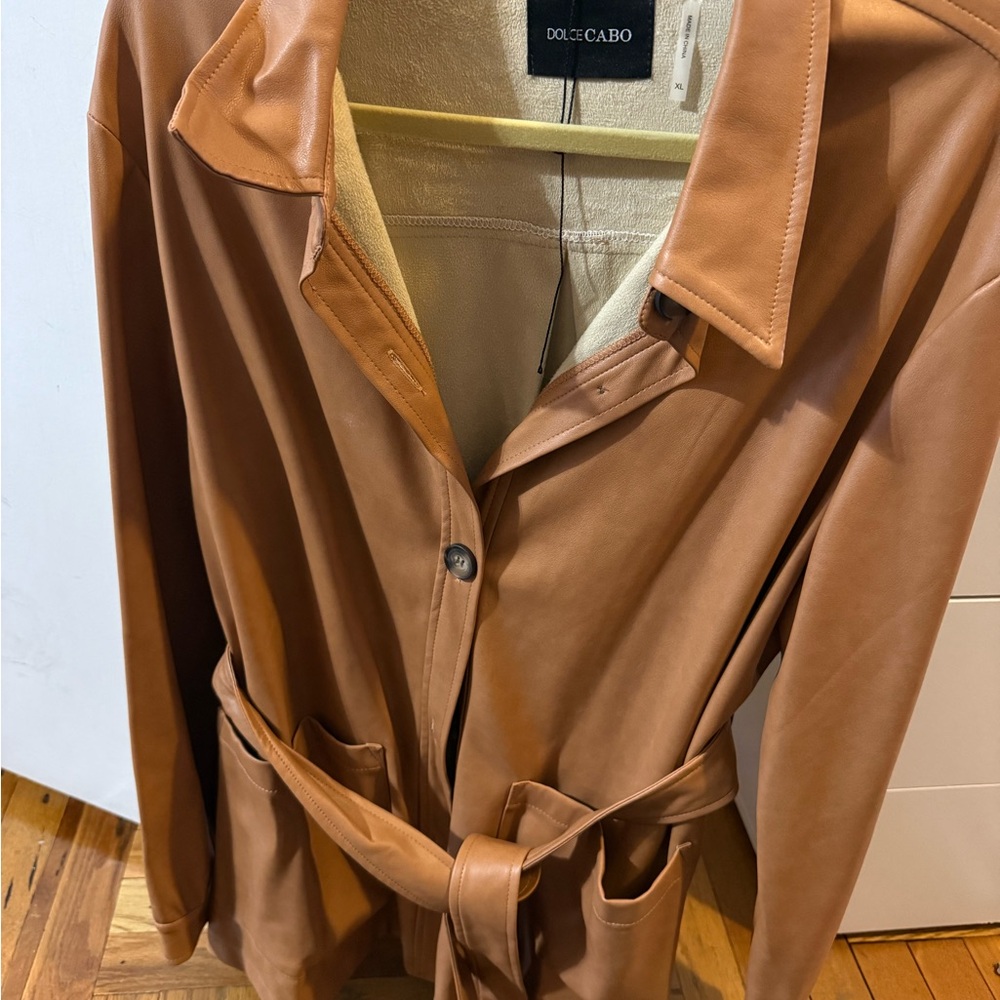 Dolce Cabo Camel Trench Coat